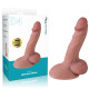 Фалоімітатор Erospace Natural Play Silicone Dildo D4, 21 см