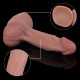 Фалоімітатор Erospace Natural Play Silicone Dildo D4, 21 см