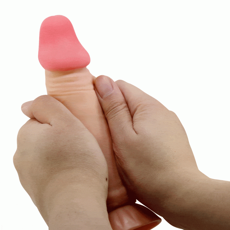 Фалоімітатор Pretty Love Duvall Sliding Skin 7.6 Flesh