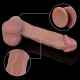 Фалоімітатор Erospace Natural Play Silicone Dildo D5, 22 см