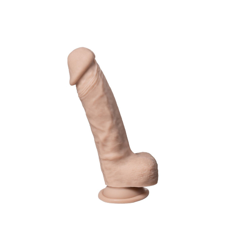 Фаллоимитатор SilexD Vetus Real Skin Flesh (8in MODEL 1) суперсофт-силикон+Silexpan, диаметр 4,1 см