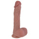 Фалоімітатор Erospace Natural Play Silicone Dildo D5, 22 см