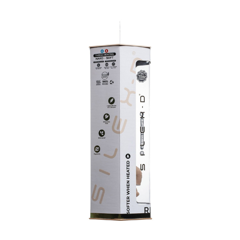 Фаллоимитатор SilexD Vetus Real Skin Flesh (8in MODEL 1) суперсофт-силикон+Silexpan, диаметр 4,1 см