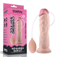 Фалоімітатор LoveToy Soft Ejaculation Cock 8.5
