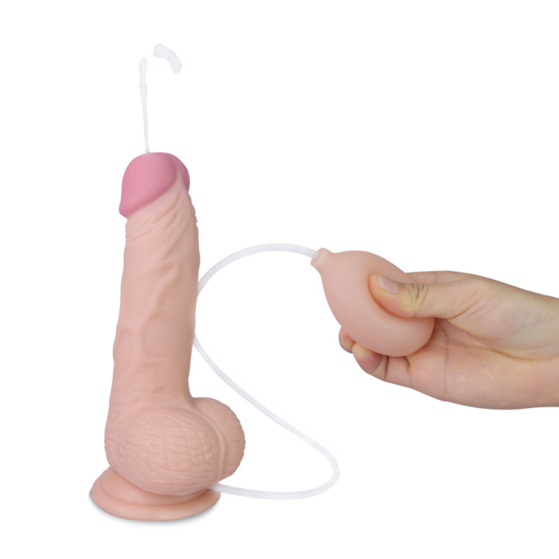 Фалоімітатор LoveToy Soft Ejaculation Cock With Ball 8