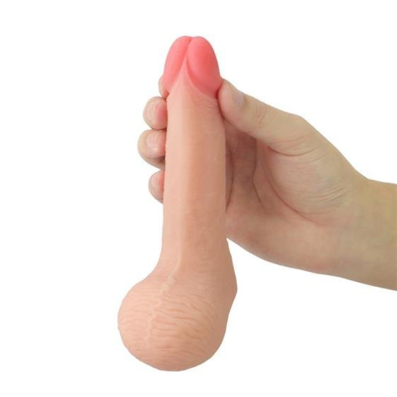 Фалоімітатор LoveToy Skinlike Soft Cock 5.5