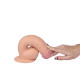 Фаллоимитатор LoveToy The Ultra Soft Dude Телесный 20 см