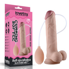 Фалоімітатор LoveToy Soft Ejaculation Cock With Ball 9
