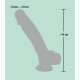 Фаллоимитатор You2Toys с мошонкой Medical Silicone Dildo Телесный 24 см 52669