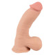 Фаллоимитатор Nature Skin Dildo With Movable Skin, 20 см