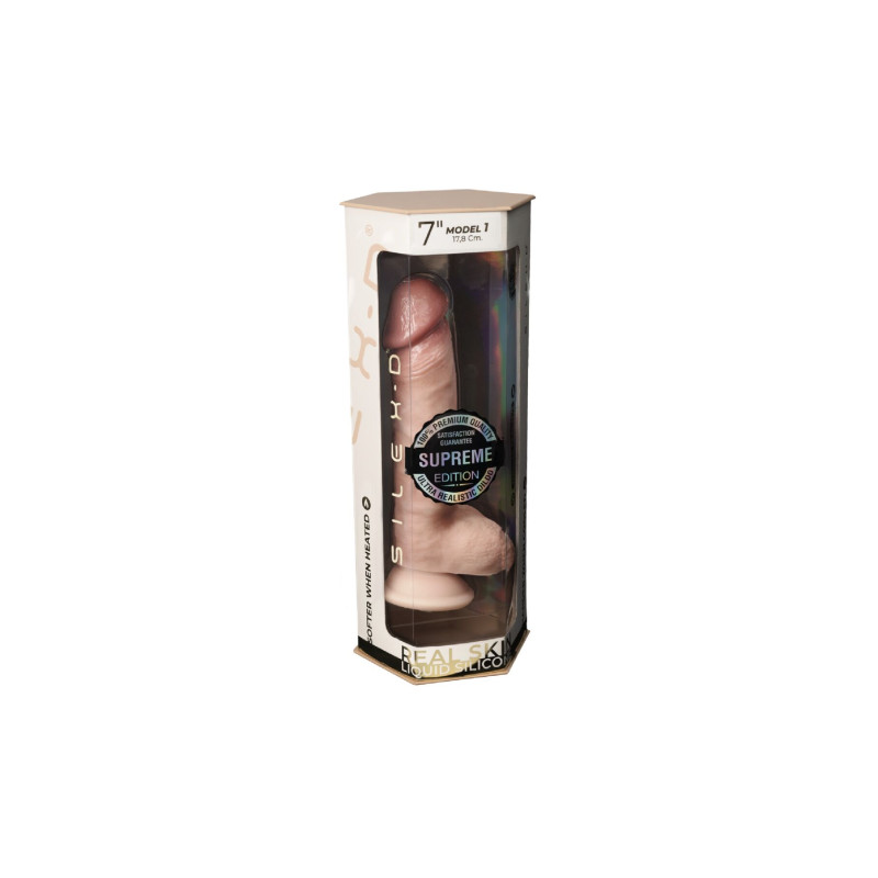 Фалоімітатор SilexD Johnny Premium Real Skin Flesh (7in MODEL 1)