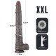 Фалоімітатор LoveToy Dual Layered Bendable Silicone Cock XXL 16 Black