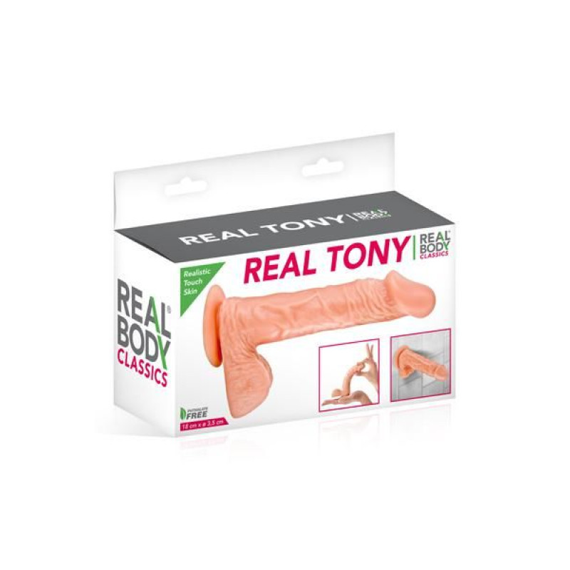 Фаллоимитатор Real Body Real Tony