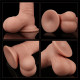 Фалоімітатор LoveToy Sliding-Skin Dual Layer Dong 7.8 Flesh
