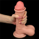 Фалоімітатор LoveToy Sliding-Skin Dual Layer Dong 7.8 Flesh
