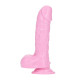 Фалоімітатор з ароматом жуйки Toyz4lovers Delicious Dildo Bubble Gum, 18 см