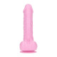Фалоімітатор з ароматом жуйки Toyz4lovers Delicious Dildo Bubble Gum, 18 см