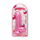 Фалоімітатор з ароматом жуйки Toyz4lovers Delicious Dildo Bubble Gum, 18 см