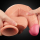 Фалоімітатор LoveToy DualLoveToyLayered Silicone Cock 10 Flesh #1