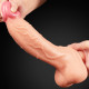 Фалоімітатор LoveToy DualLoveToyLayered Silicone Cock 10 Flesh #1