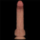 Фалоімітатор LoveToy Sliding Skin Pro Dual Layer Silicone Dong 9 Flesh