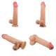 Фалоімітатор Pretty Love Orton Sliding Skin 9.4" Flesh