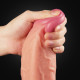 Фалоімітатор LoveToy DualLoveToyLayered Silicone Cock 10 Flesh #1