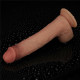 Фалоімітатор LoveToy Sliding Skin Pro Dual Layer Silicone Dong 9 Flesh