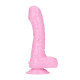 Фалоімітатор з ароматом жуйки Toyz4lovers Delicious Dildo Bubble Gum, 18,5 см
