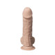 Фалоімітатор SilexD Johnny Real Skin Flesh (7in MODEL 1), суперсофт-силікон+Silexpan, діаметр 3,8см