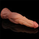 Фаллоимитатор LoveToy DualLoveToyLayered Silicone Cock 9.5 Brown