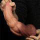 Фаллоимитатор LoveToy DualLoveToyLayered Silicone Cock 9.5 Brown