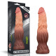 Фаллоимитатор LoveToy DualLoveToyLayered Silicone Cock 9.5 Brown