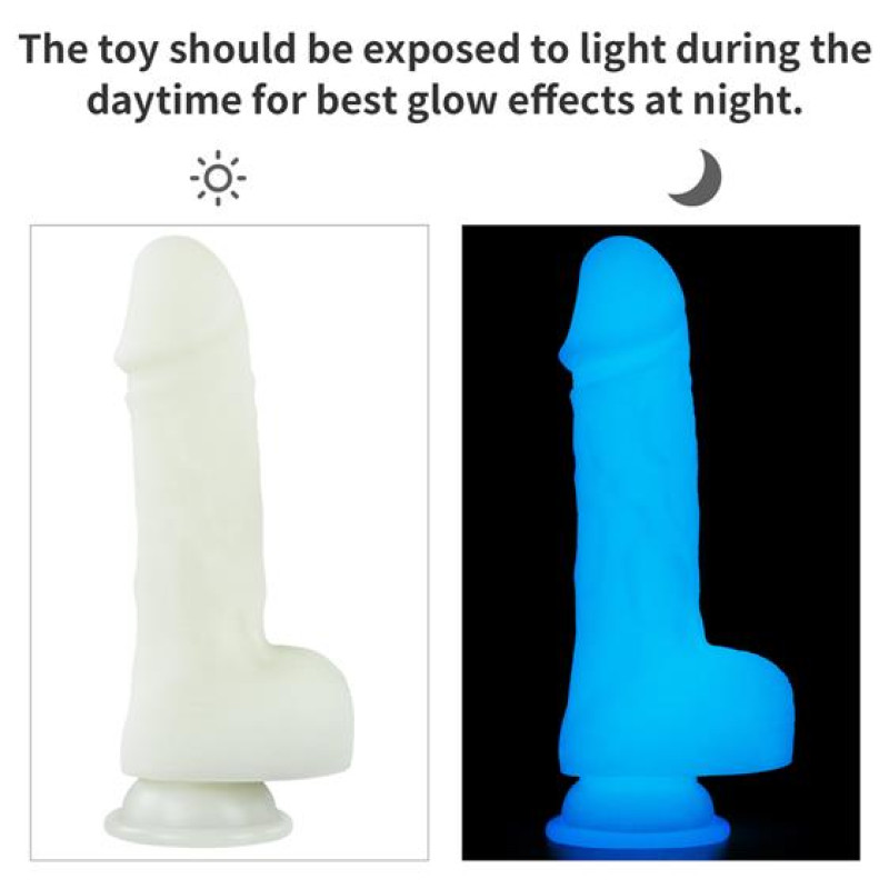 Фалоімітатор LoveToy Lumino Play Dildo 7.5 #1