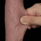 Фалоімітатор LoveToy Sliding Skin Pro II Dual Layer Silicone Dong 10 Flesh