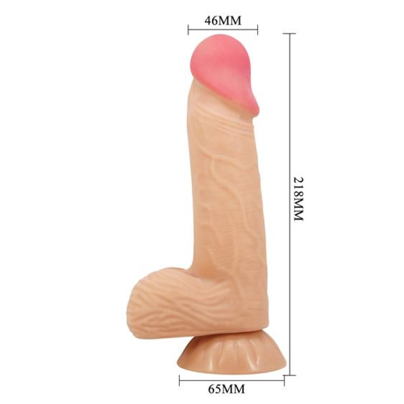 Фаллоимитатор Pretty Love 008106 Sliding Skin 8.1 Flesh