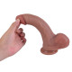 Фалоімітатор Erospace Natural Play Silicone Dildo D1, 21 см