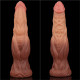 Фаллоимитатор LoveToy DualLoveToyLayered Silicone Cock 9.5 Brown