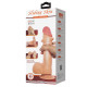 Фалоімітатор Pretty Love Sliding Skin 8.5" Flesh