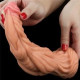 Фалоімітатор LoveToy DualLoveToyLayered Silicone Cock 9.5 Flesh