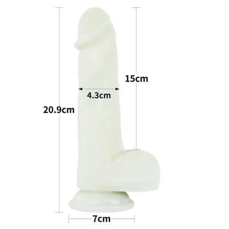 Фаллоимитатор LoveToy Lumino Play Dildo 8 #1