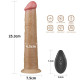 Вібратор LoveToy DualLoveToyLayered Silicone Rotator 10 Flesh