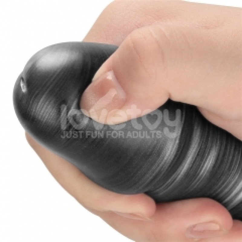 Реалістичний вібратор LoveToy King Sized Vibrating Vibrax Slider 16