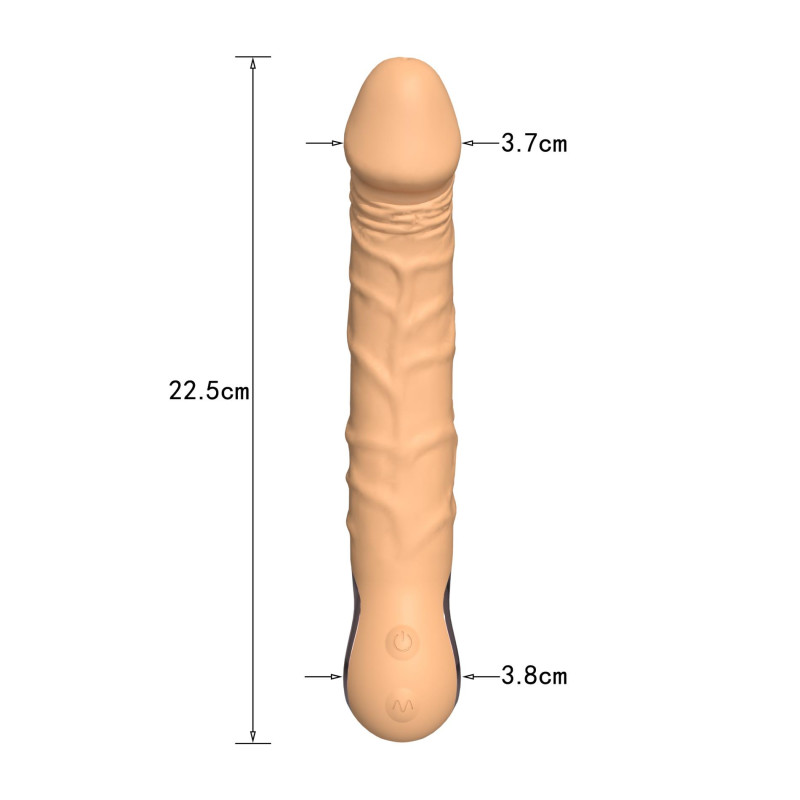 Вібратор B - Series Cute Realistic Vibrator Flesh