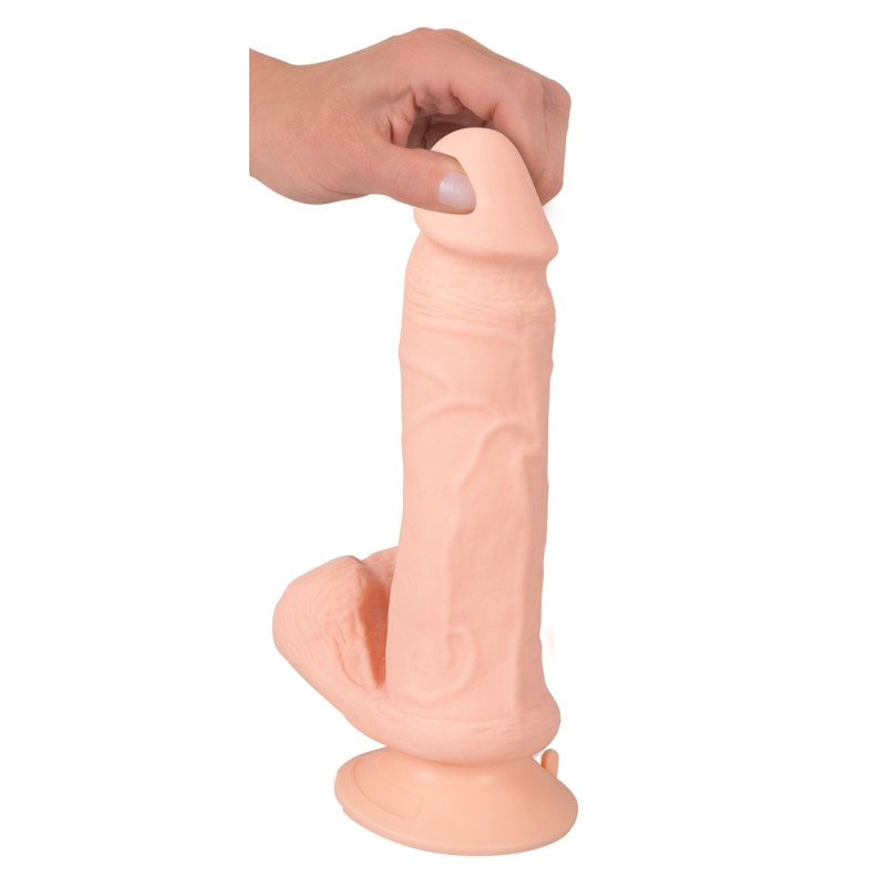 Вібратор Nature Skin Bendable RC Vibrator with Balls