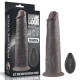 Вибратор LoveToy DualLoveToyLayered Silicone Rotator 8 Black