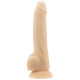 Фалоімітатор з пульсацією Naked ADDICTION Dominic 9 Vanilla, пульт ДК, діаметр 4,2 см