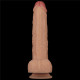 Реалістичний вібратор LoveToy Vibrating Power Basics Cock 9.5