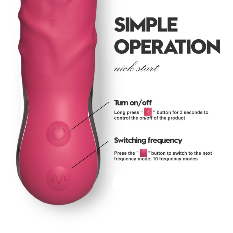Вибратор B - Series Cute Realistic Vibrator Pink