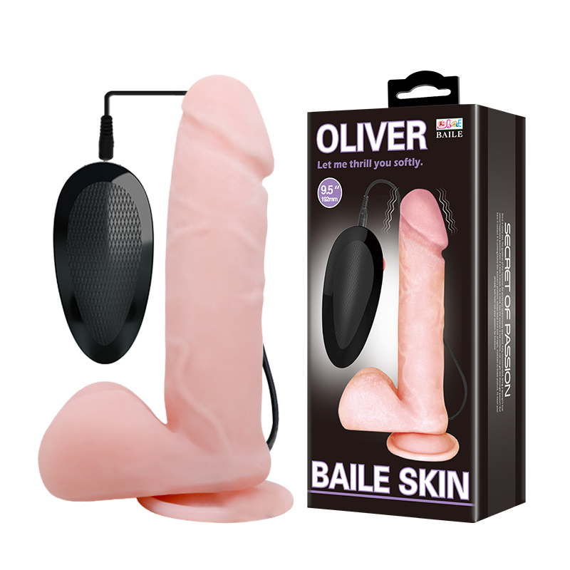 Вібратор LyBaile Oliver Vibrating Dildo 9.5"